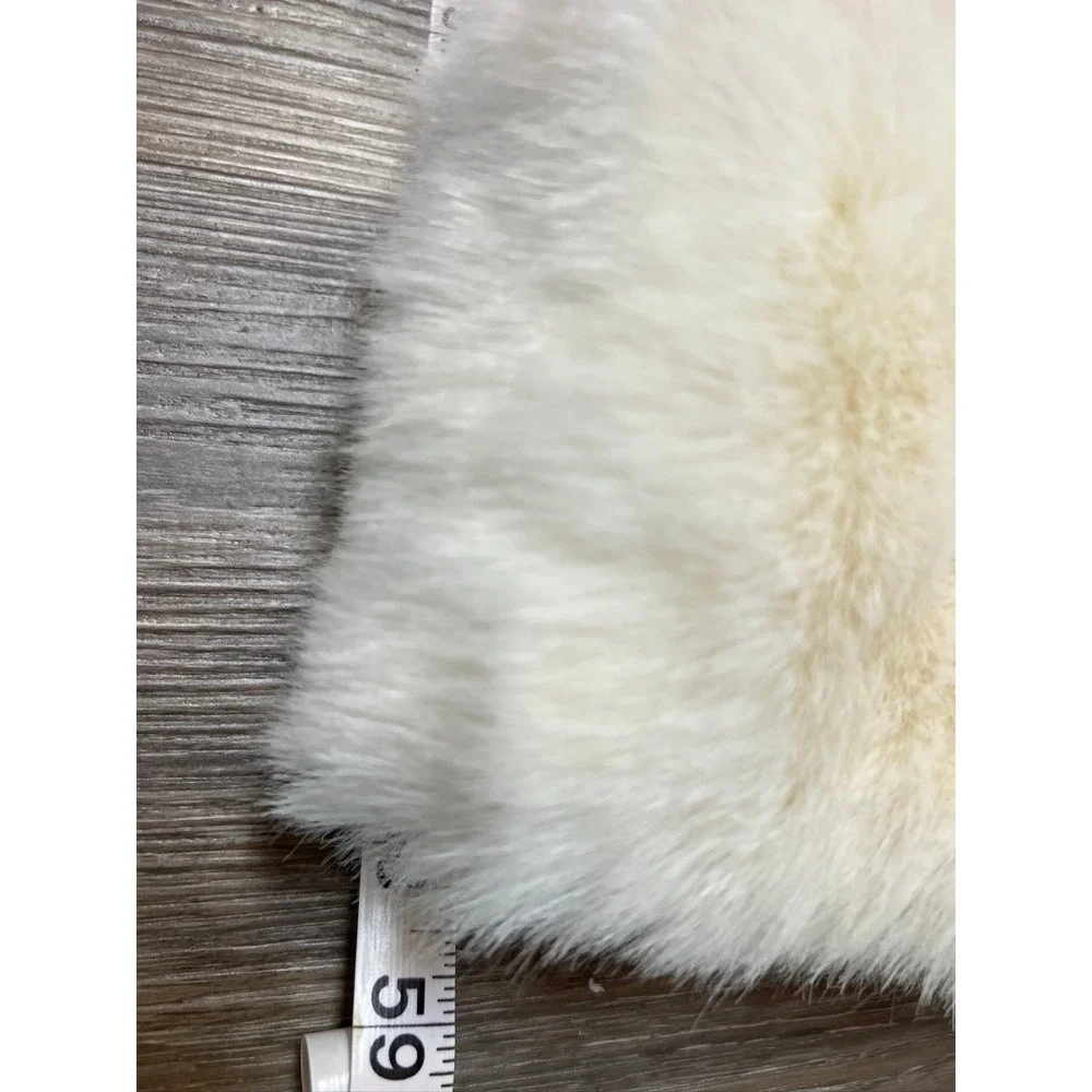 Santa Claus Hat Red White Plush Faux Fur Holiday Long 59